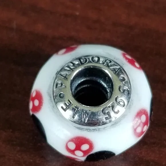 Retired Disney pandora Mureno glass bead charm. - Picture 6 of 7